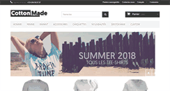 Desktop Screenshot of cotton-made.com